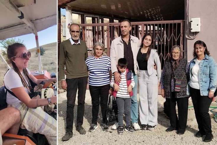 Sivas'ta aracı bozulan Alman gezgini 11 gün evlerinde ağırladılar! Vedada gözyaşlarına hakim olamadı