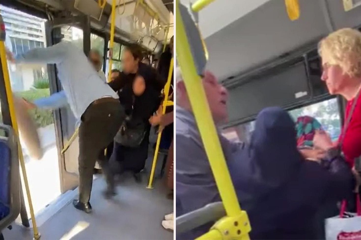 Otobüste halı kavgası! Şoförün yaptığına yolcular da isyan etti
