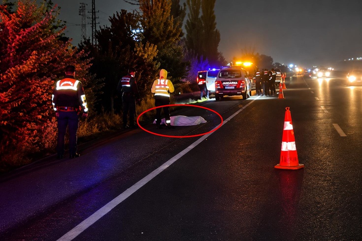 Ankara'da yol kenarında bir kişinin cansız bedeni bulundu