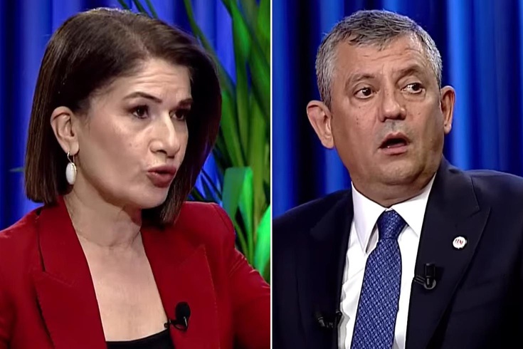 Canlı yayında Özgür Özel'i küplere bindiren soru: Kendimi yakacağım
