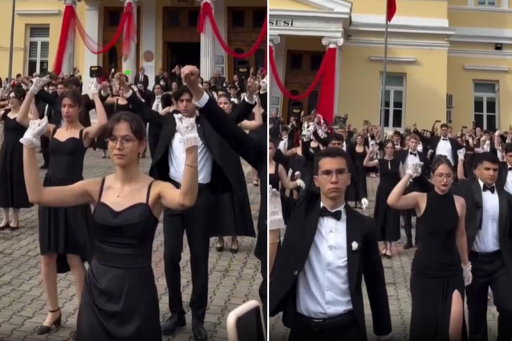 İzmir'de tüyleri diken diken eden 29 Ekim kutlaması