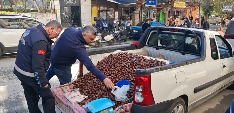 İzmir'de Pazarda Satılan Kestaneler Çin Kestanesi Çıktı