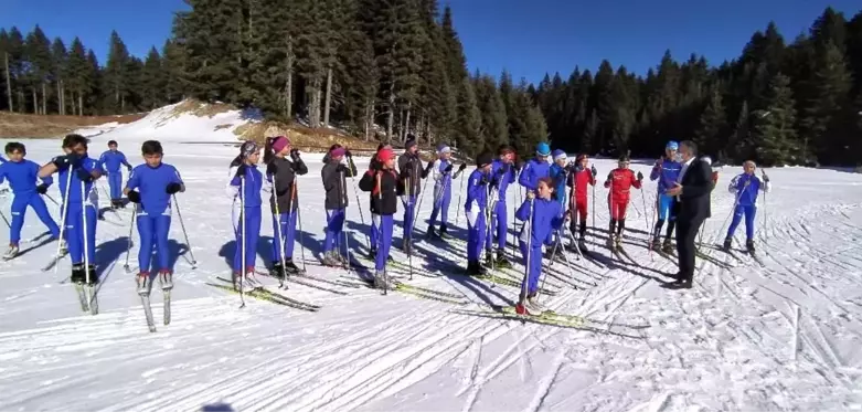 Arkut Dağı Kayaklı Koşu Merkezi, sporcu fabrikası haline geldi