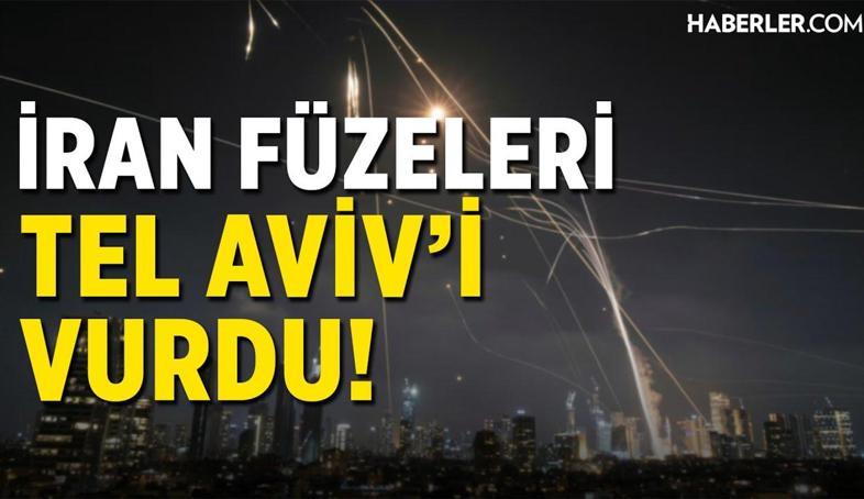 İran Füzeleri Demir Kubbe'yi Delip Tel Aviv'e Ulaştı!