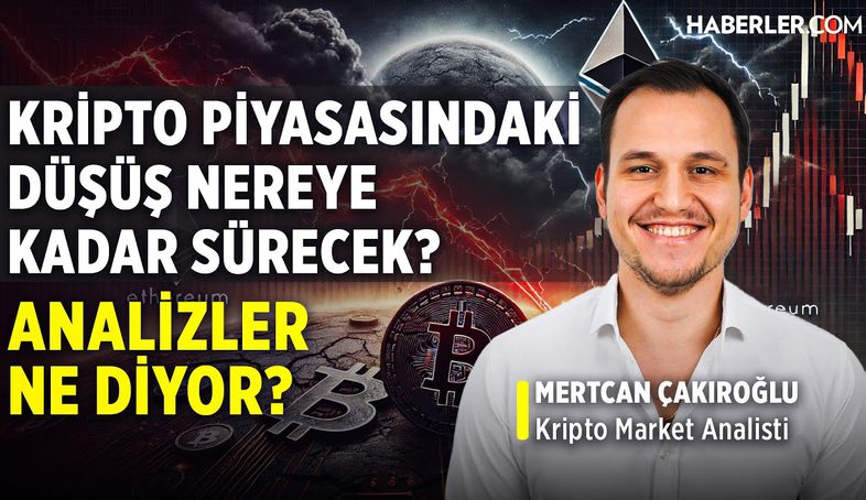 Kripto Piyasasındaki Düşüş Nereye Kadar Sürecek, Analizler Ne Diyor? | Mertcan Çakıroğlu