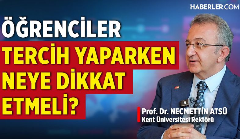 Prof. Dr. Necmettin Atsü: Öğrenciyi Merkeze Koyan Bir Üniversiteyiz