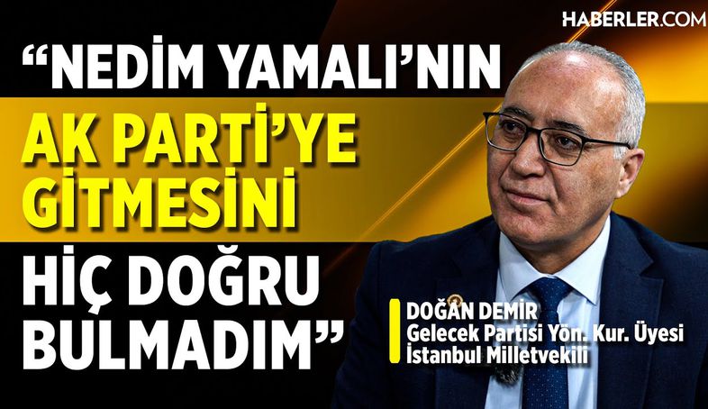 'Bahçeli’yi Çok Önemsiyorum, İmralı Sürecini Başlatması Çok Kıymetli' | Doğan Demir