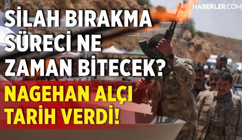 Silah Bırakma Süreci Ne Zaman Bitecek? Nagehan Alçı Tarih Verdi!