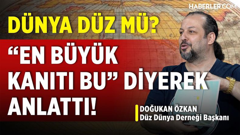 Düz Dünya Derneği Başkanı: Küre Dünya Yok, Her Şey Düz Dünyaya Göre Tasarlandı