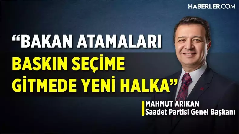 Mahmut Arıkan: Bize 1 Yıl Versinler, 1 Yılda Türkiye'yi Yaşanabilir Bir Hale Getirebiliriz