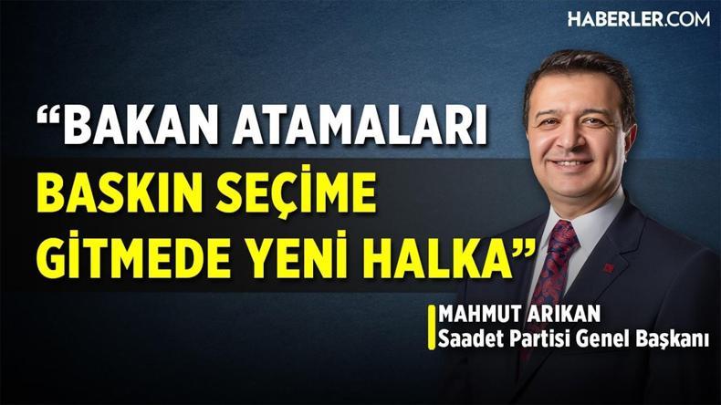 Mahmut Arıkan: Bize 1 Yıl Versinler, 1 Yılda Türkiye'yi Yaşanabilir Bir Hale Getirebiliriz