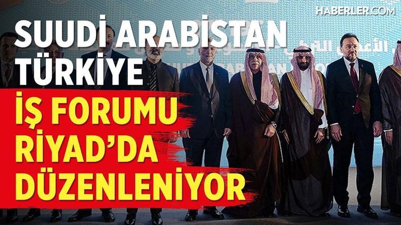 Suudi Arabistan - Türkiye İş Forumunun Düzenlendiği Riyad'da Canlı Yayın
