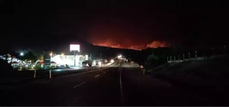 Mersin Aydıncık'taki orman yangını ikinci gününde