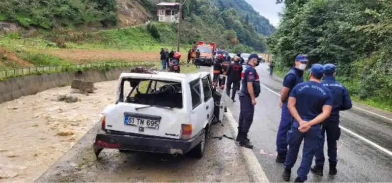 Son dakika haber | OTOMOBİL DEREYE DÜŞTÜ: 2 ÖLÜ