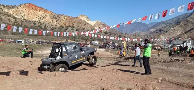 Sular altında kalacak ilçede son Off -Road oyunları düzenlendi