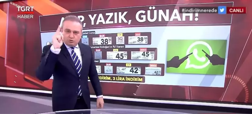 Market zincirlerinin akılalmaz KDV kurnazlığı! Ünlü anchorman, rakamları karşılaştırıp Erdoğan'a seslendi