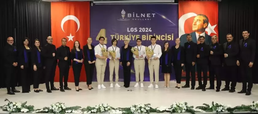 Bilnet Okulları Öğrencileri LGS'de Türkiye Birincisi Oldu