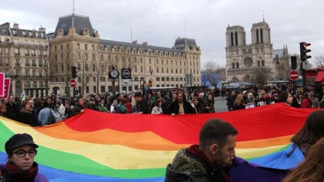 Gay marriage demontrations