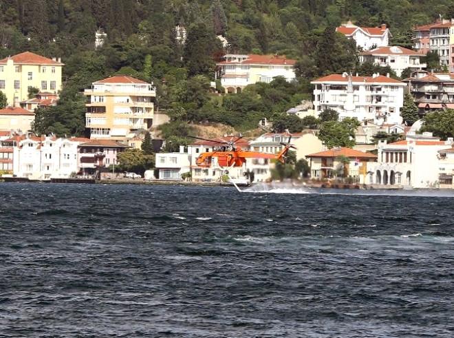 Fethipaşa Korusu’nda Tarihi Köşk Yandı