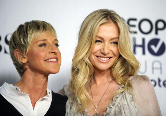 Ellen Degeneres Ve Portia De Rossi Bosaniyor Foto Galerisi