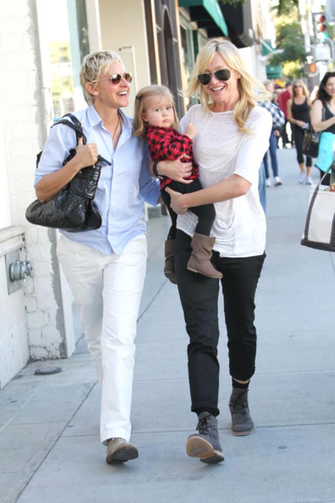 Ellen Degeneres Ve Portia De Rossi Bosaniyor Foto Galerisi