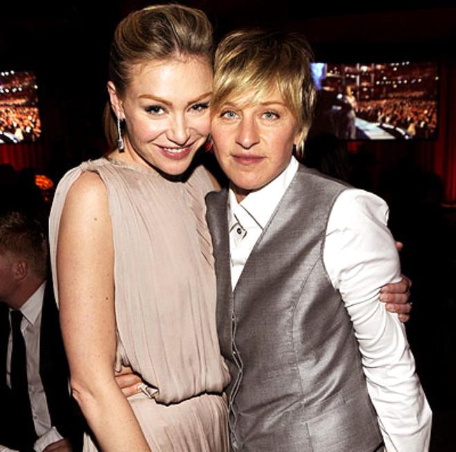 Ellen Degeneres Ve Portia De Rossi Bosaniyor Foto Galerisi