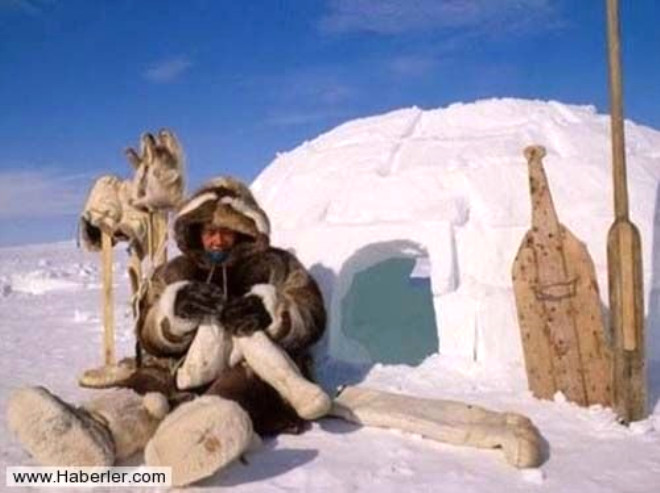 eskimolar buzdan evlerini nasil isitiyorlar