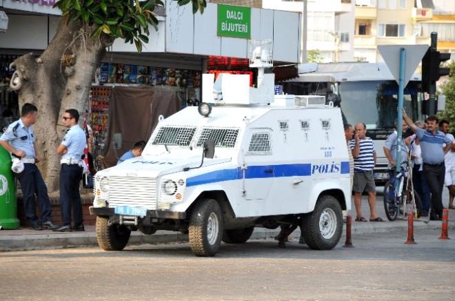 Alanya’da Terörü Protesto Eylemleri