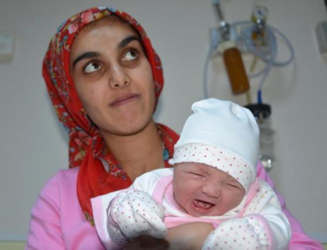 Konya’da Yılın İlk Bebeği ’Zeynep’ Oldu