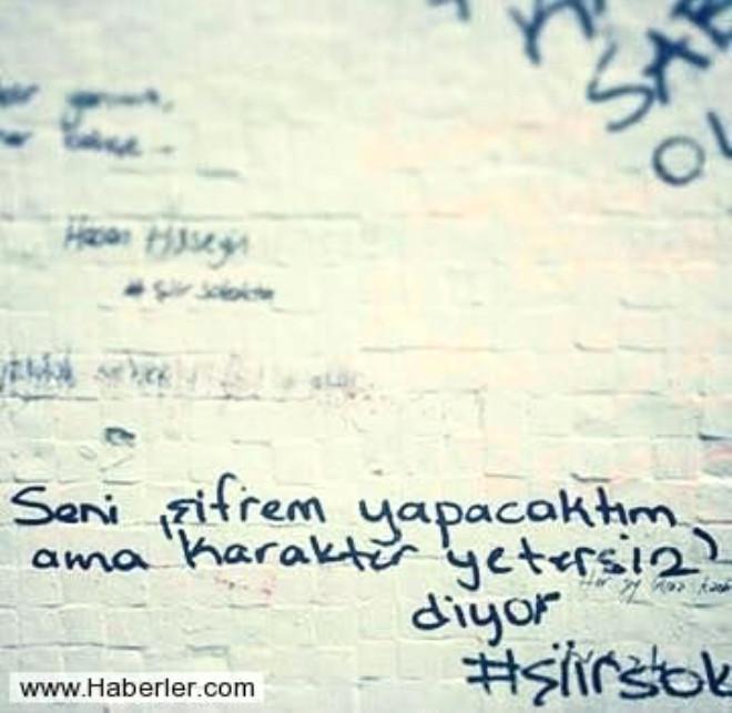 efsane olmuş zekice duvar yazıları