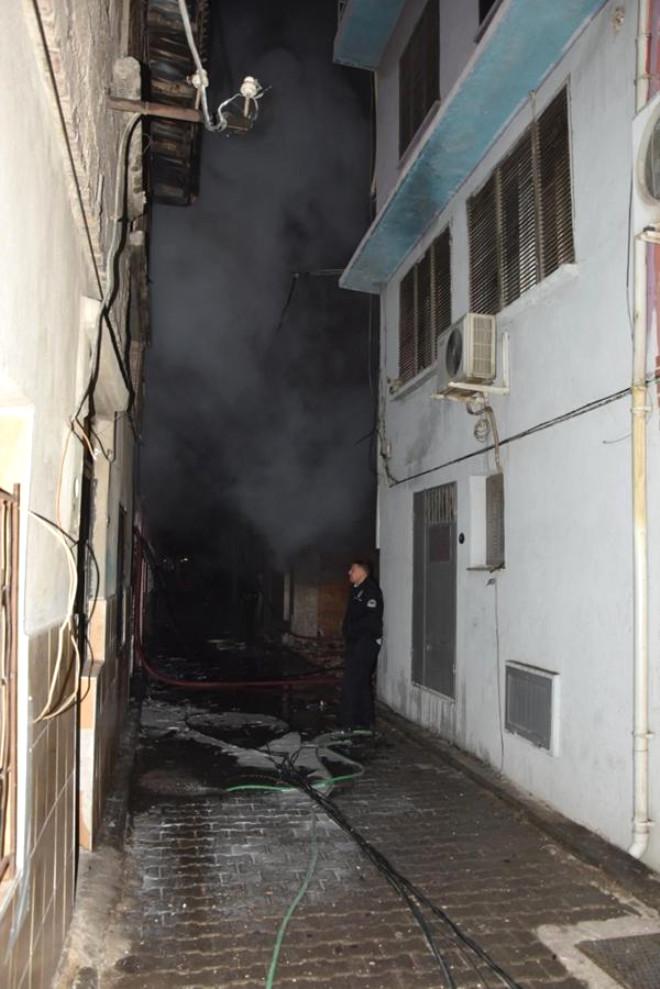 Yangında 15 Aylık Bebek Son Anda Kurtarıldı