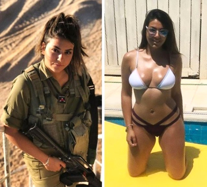 Özel Yaşamında Bambaşka Biri Olan İsrailli Kadın Askerlerden 35 Kare