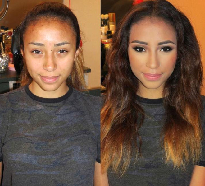 Makyajın Bir Kadını Nasıl Değiştirdiğini Gösteren 15 Kare