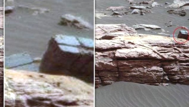 Mars'ın Esrarengiz Fotoğrafları Kafaları Karıştırdı