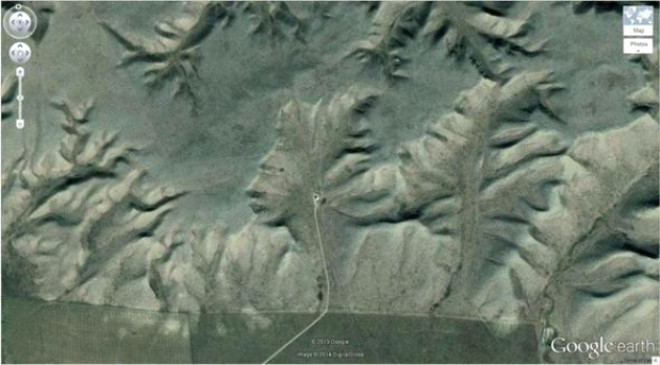 Google Earth, Yunanistan'da Tanımlanamayan Cisim Buldu