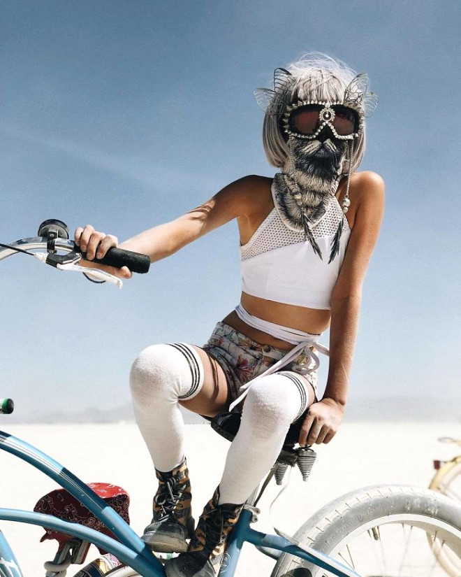 Dünyanın En Çılgın Festivali Burning Man'den Çılgın Kareler