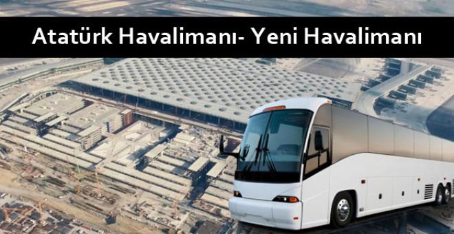 Yeni Havalimanı Ücretleri Cep Yakacak! İşte Otobüs Seferleri, Ücretler ve Duraklar