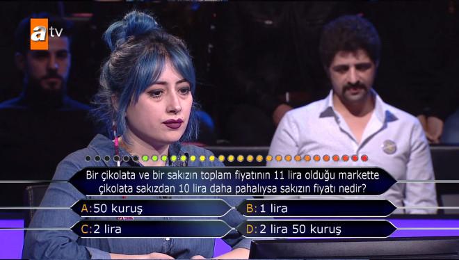 Milyoner'e Damga Vuran Matematik Sorusu! Sosyal Medyada Olay Oldu