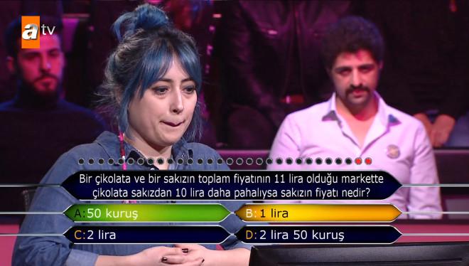 Milyoner'e Damga Vuran Matematik Sorusu! Sosyal Medyada Olay Oldu