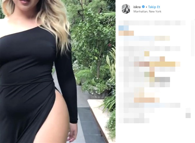 Büyük Beden Model, Derin Yırtmaç Elbisesiyle Yaptığı Instagram Paylaşımıyla Yürek Hoplattı