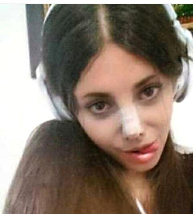 makyaj ve photoshopla kendini korkunc hale getiren iranli kadinin eski haline bakin foto galerisi