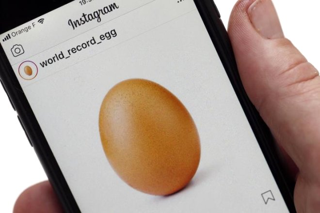 Instagram'ın Beğeni Rekoru Kıran Fenomen Yumurtasının Kimliği Ortaya Çıktı