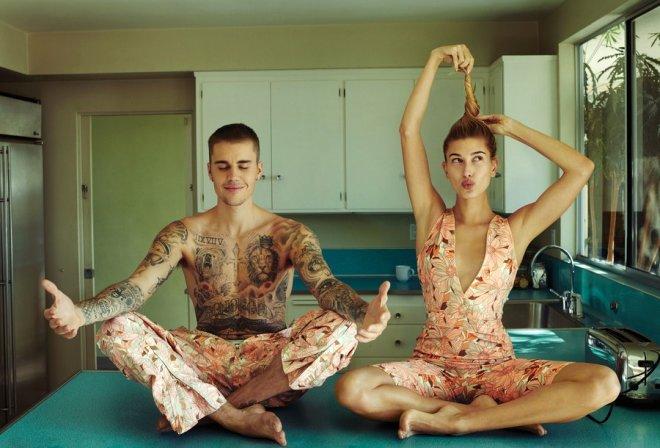 Justin Bieber Ve Hailey Baldvin'in Cesur Pozları Olay Oldu!