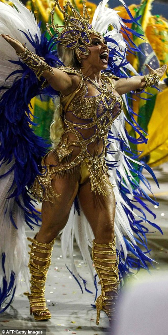 Braziliyada “Samba Festivalı” başladı — FOTOLAR