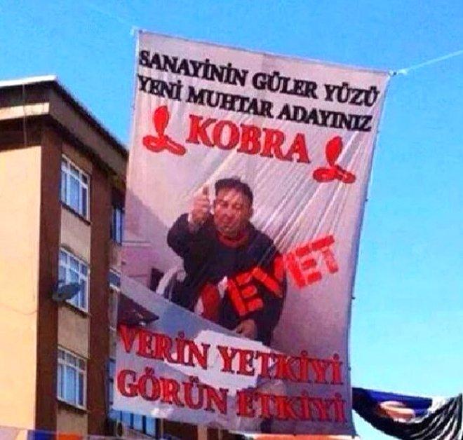 Muhtar Adayı Sloganıyla Güldürdü: Bana Verene Ben de Veririm!