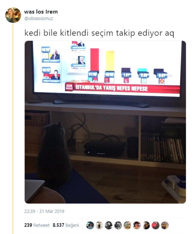 İşte İstanbul Seçim Heyecanını Yansıtan Efsane Tweet'ler