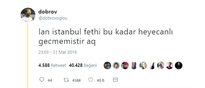 İşte İstanbul Seçim Heyecanını Yansıtan Efsane Tweet'ler