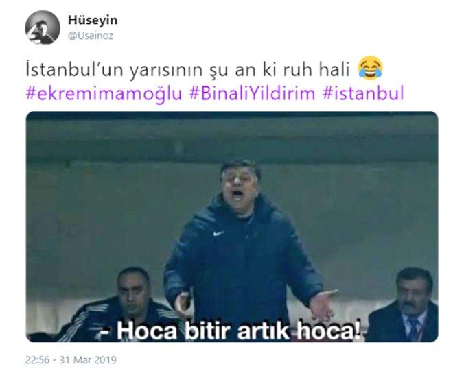 İşte İstanbul Seçim Heyecanını Yansıtan Efsane Tweet'ler