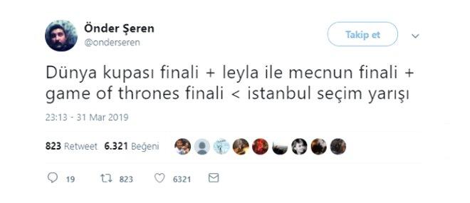 İşte İstanbul Seçim Heyecanını Yansıtan Efsane Tweet'ler
