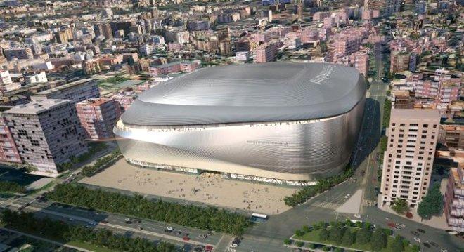 İşte Real Madrid'in 360 Derece Ekranla Kaplı Dijital Stadyumu!